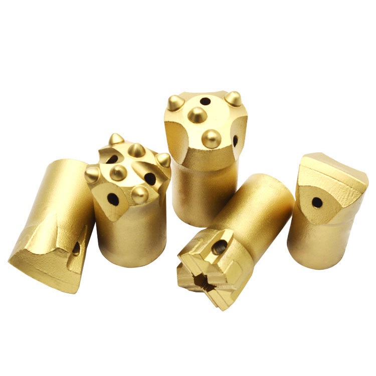 Higher Quality Taper Button Bits for Mining Working with 5 Carbide (38mm)