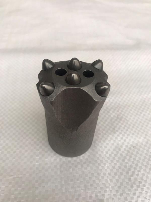 40mm Taper Button 6 Buttons Drill Bit for Rock Mining