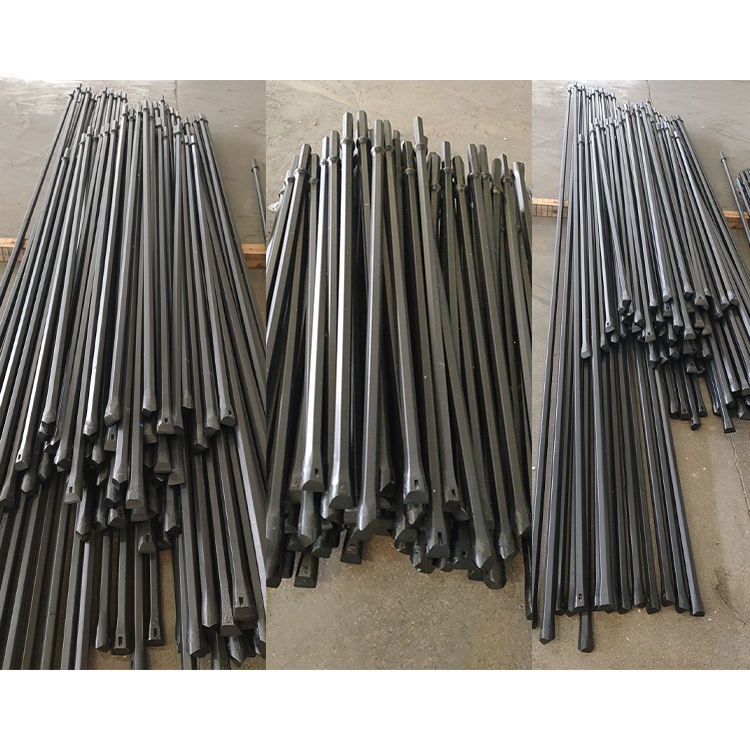 H22 H25 Drill Steel Rod 12 Degree Taper Drill Rod for Hydraulic Machine 11 Degree Taper Drill Rod