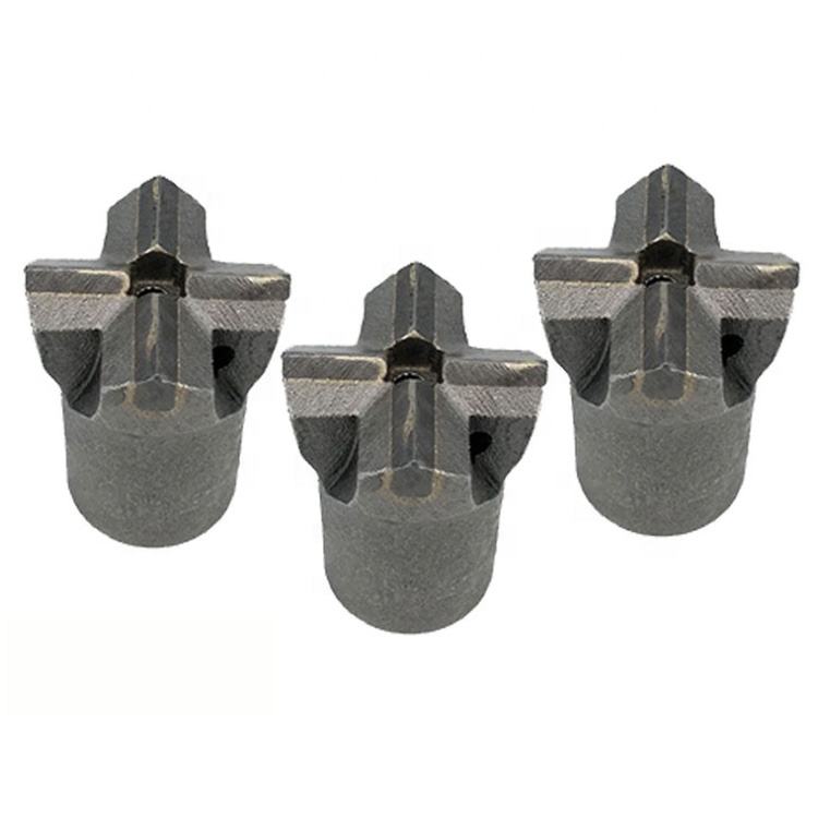 Rock Drilling Bits D28mm - D120mm Core Drills Tips Taper Cross Bits for Rock Drilling Tunnel