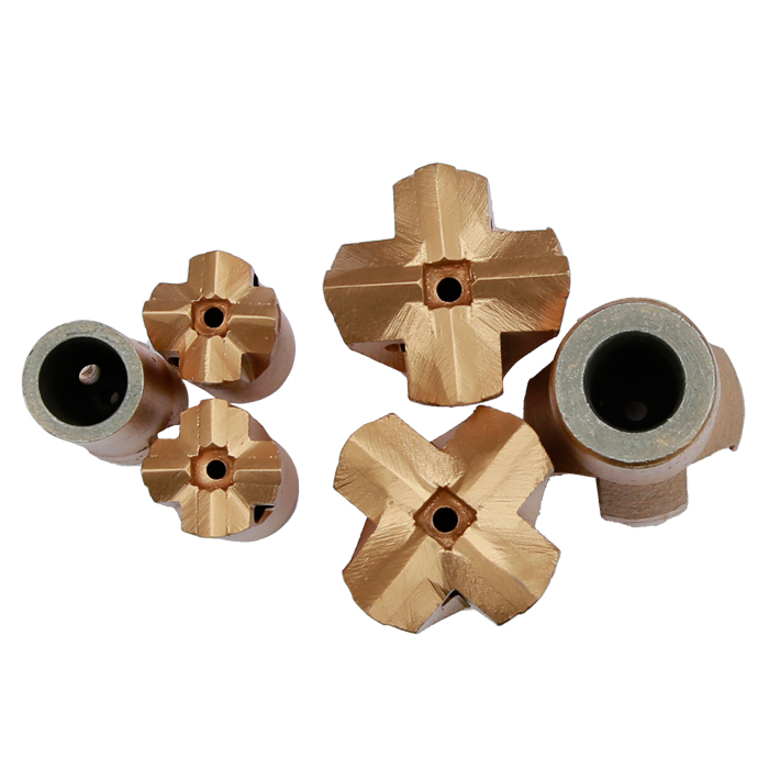 Cross Bit Tapered Connection Cross Bit in Quarring Rock Mining Small Hole Drilling Tungsten Carbide