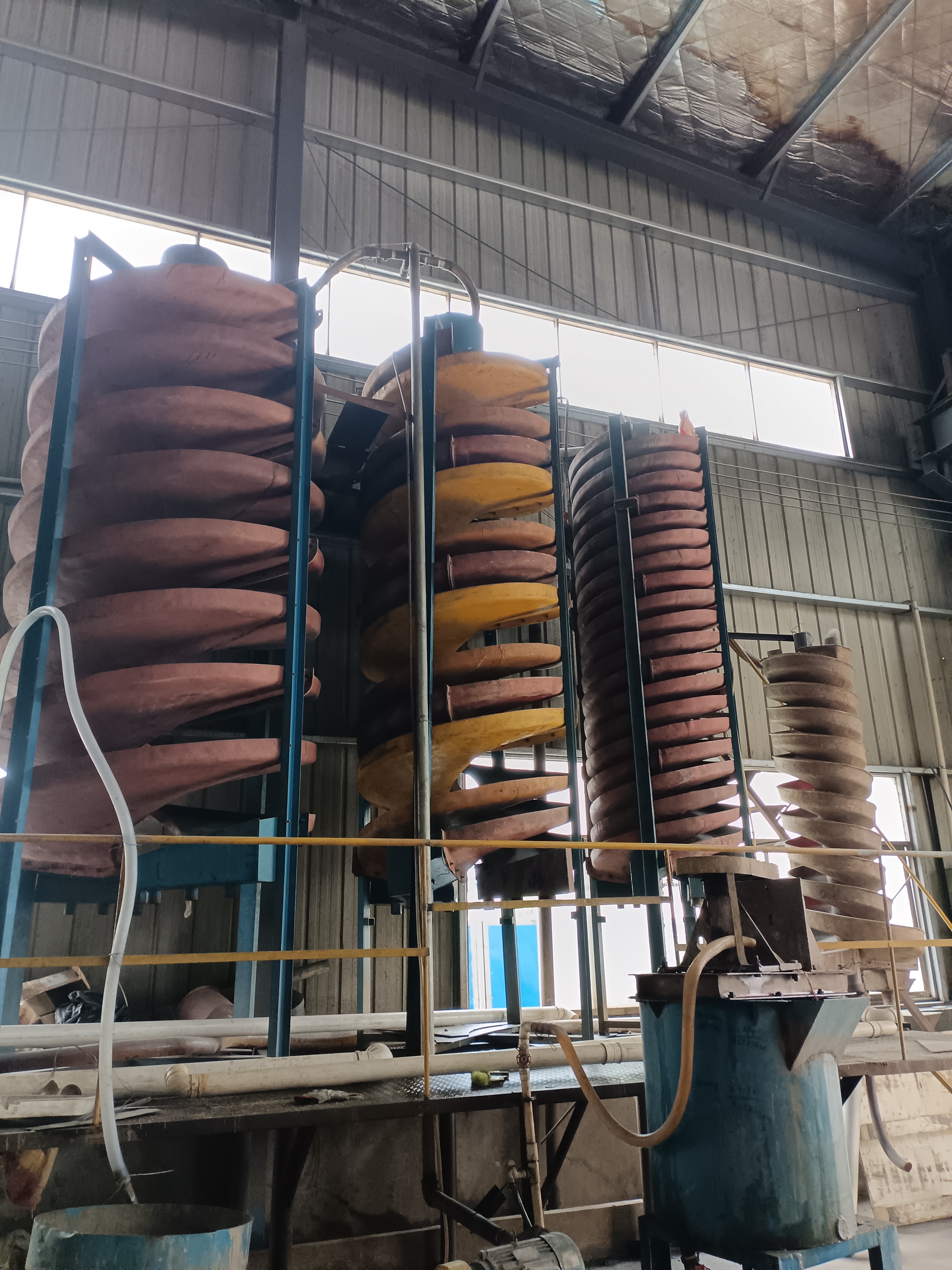 Premium Iron Ore Spiral Concentrator Spiral Chute Spiral Separator Spiral Classifier Gravity Spiral Chute