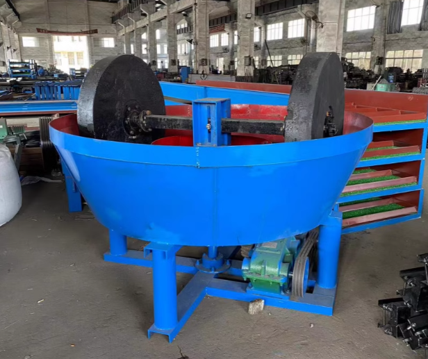 Gold Ore Grinding Mill Manufacturer, Gold Grinding Equipment, Mining Equipment Wet Pan Mill for Sale