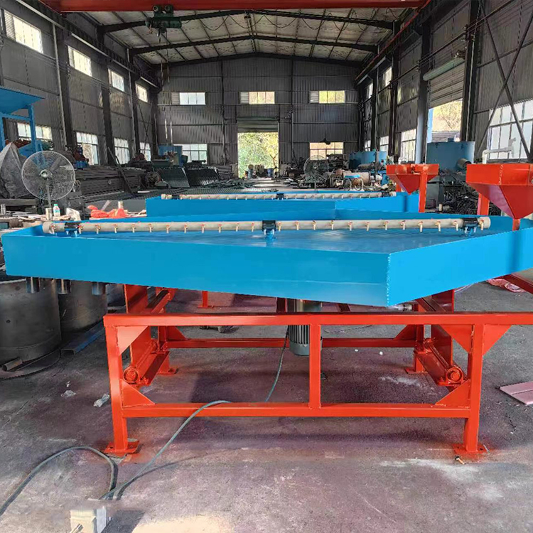 High Recovery Alluvial Gold Sand Gravity Separation Gemini Shaking Table for Small Scale Gold Washing Plant