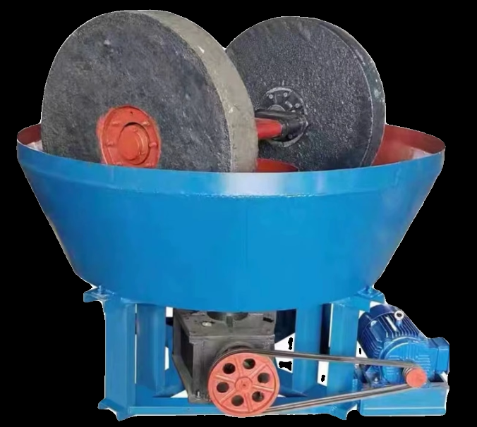 Gold Ore Grinding Mill Manufacturer, Gold Grinding Equipment, Mining Equipment Wet Pan Mill for Sale