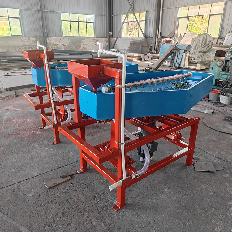 High Recovery Alluvial Gold Sand Gravity Separation Gemini Shaking Table for Small Scale Gold Washing Plant