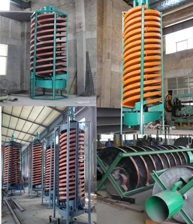 Premium Iron Ore Spiral Concentrator Spiral Chute Spiral Separator Spiral Classifier Gravity Spiral Chute