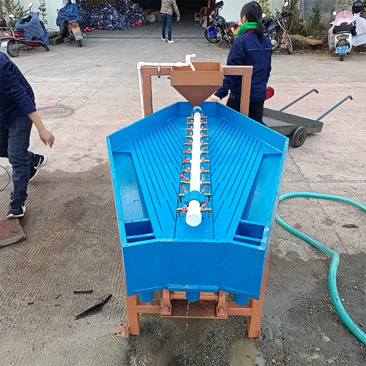 High Recovery Alluvial Gold Sand Gravity Separation Gemini Shaking Table for Small Scale Gold Washing Plant