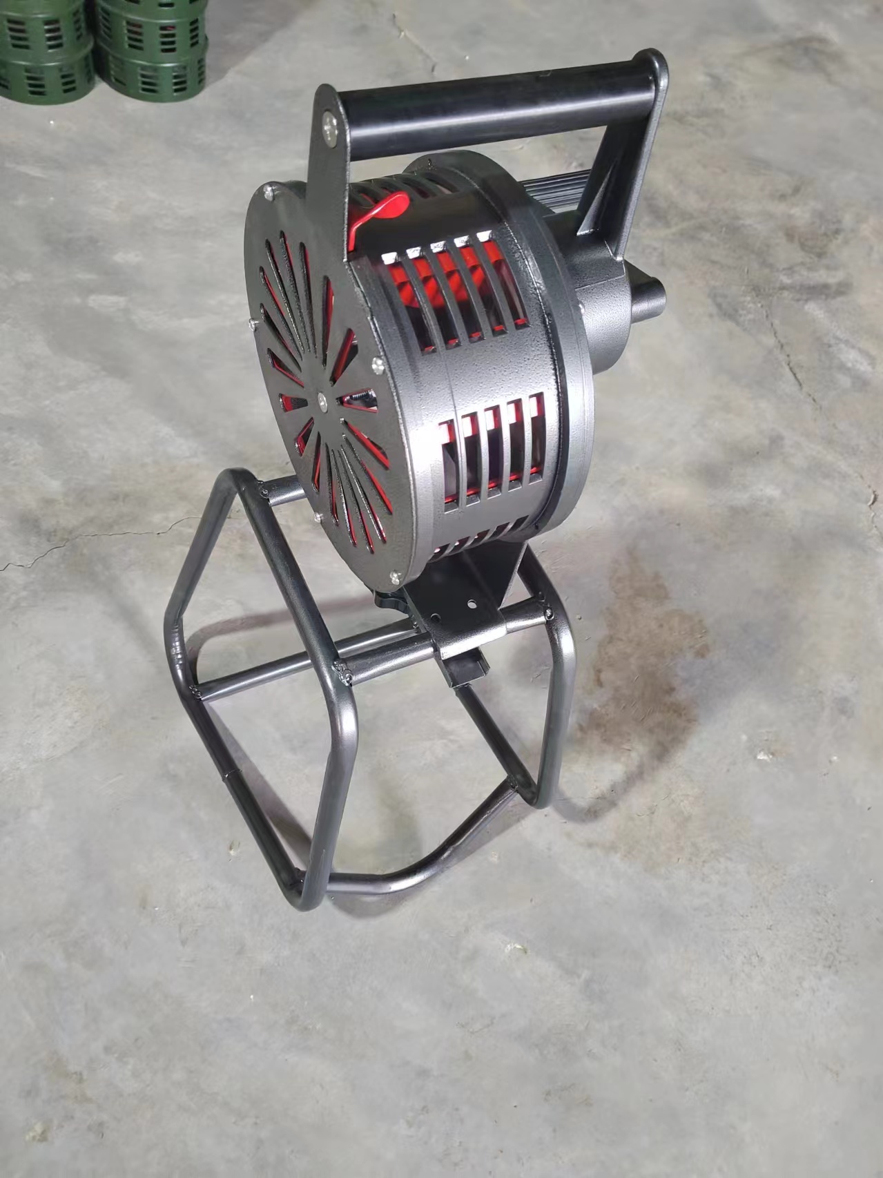 Heavy Duty Hand Operated Siren, Warning Siren on Feet Lk-120