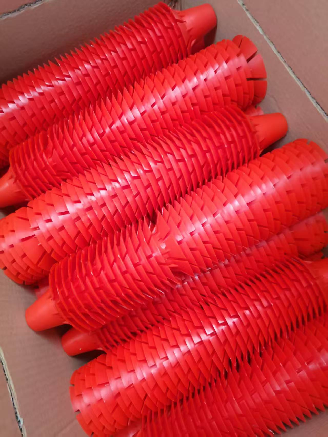 Plastic Stemming 55mm, 90mm, 120mm Blasting Stemming Plugs
