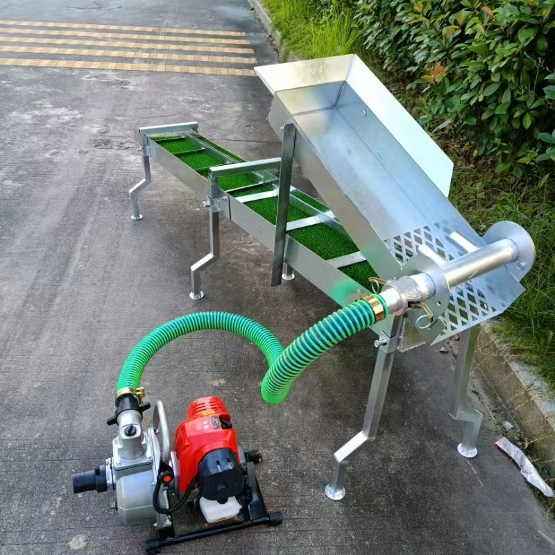 Hot Sale Fully Automatic Gasoline Small Alluvial Gold Ore Separation Equipment Portable Gold Mining Washing Machine