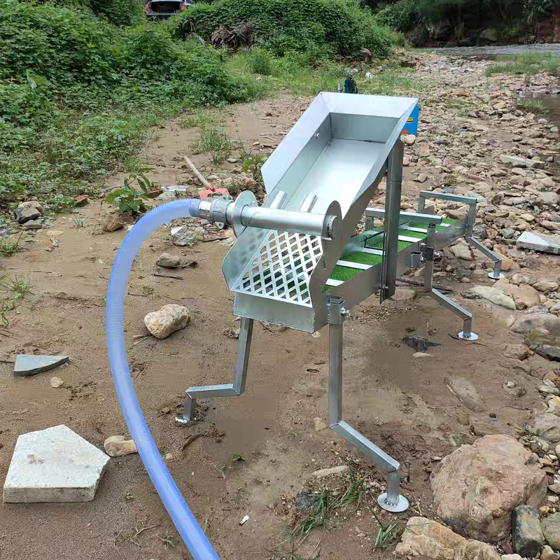 Hot Sale Fully Automatic Gasoline Small Alluvial Gold Ore Separation Equipment Portable Gold Mining Washing Machine